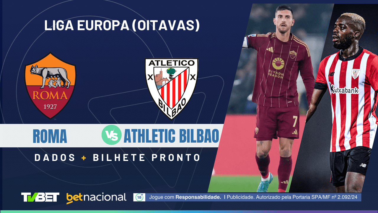 Roma x Athletic Bilbao: tempo real, onde assistir ao vivo, horário ...