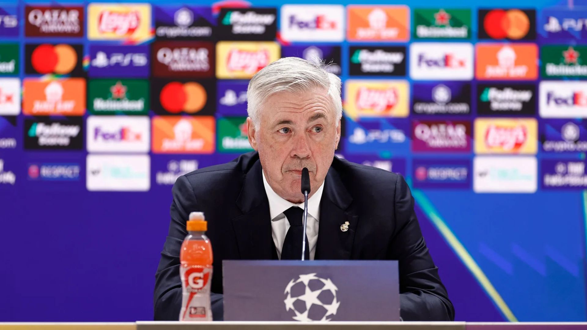 Carlo Ancelotti, técnico do Real Madrid