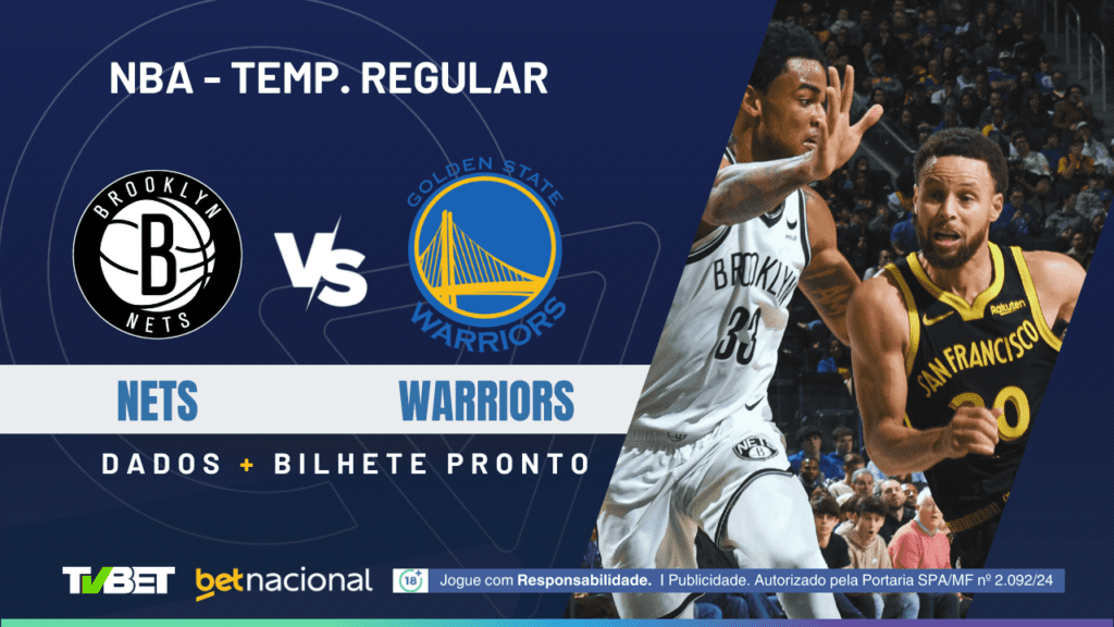 Nets x Warriors - NBA 2024/25