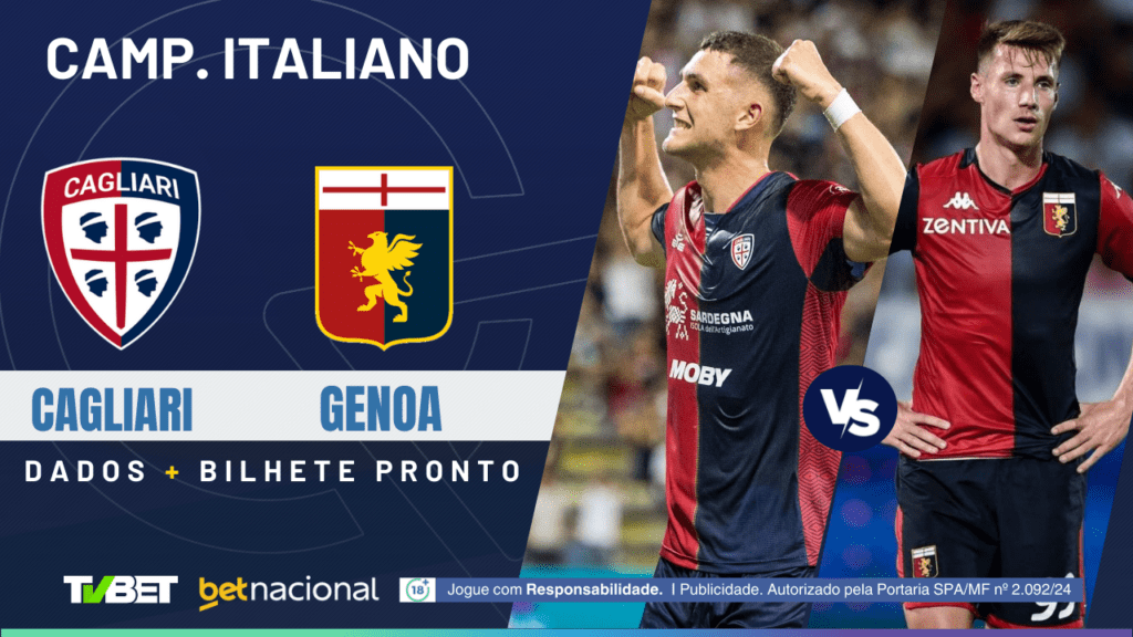 Cagliari x Genoa (Camp. Italiano).
