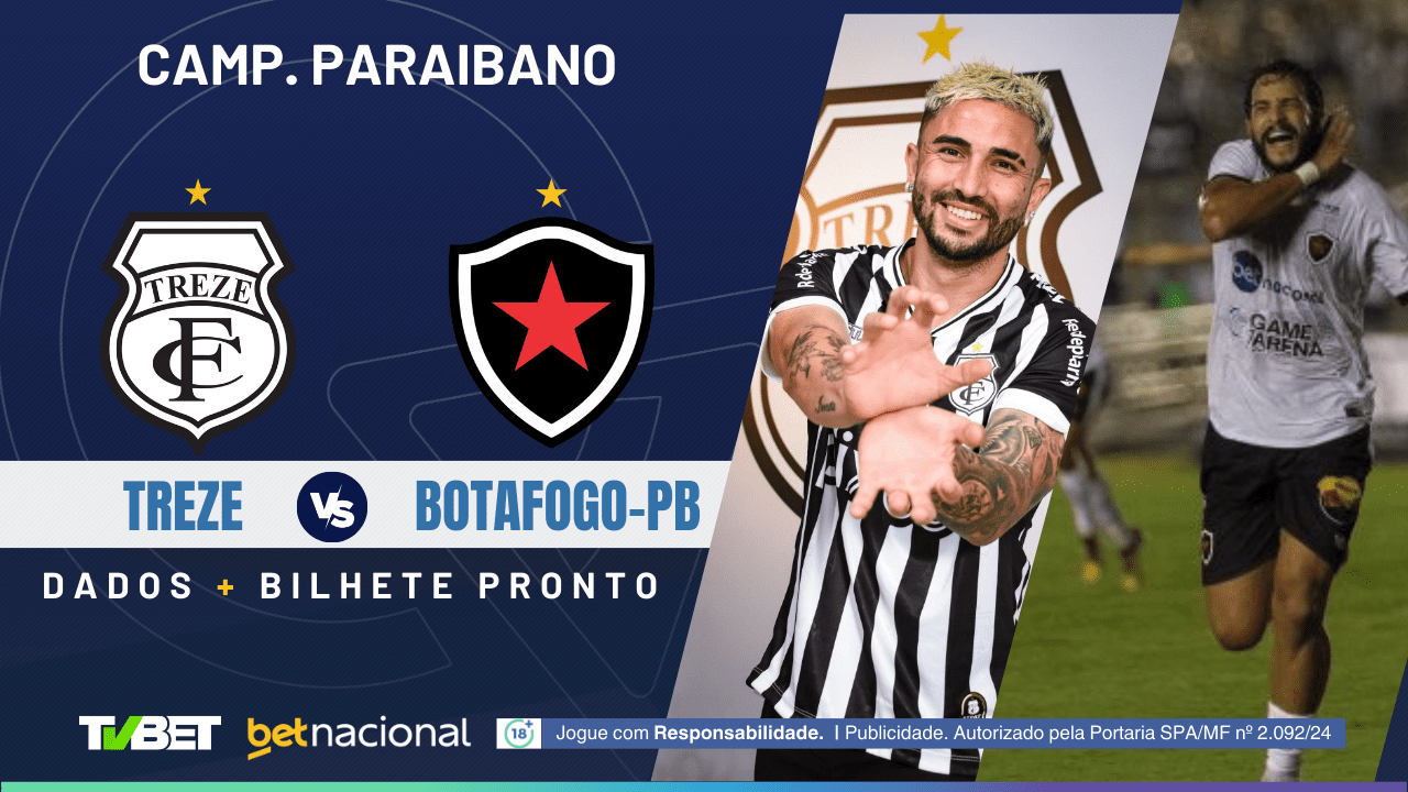 Treze x Botafogo-PB: tempo real, onde assistir, horário, escalações e ...