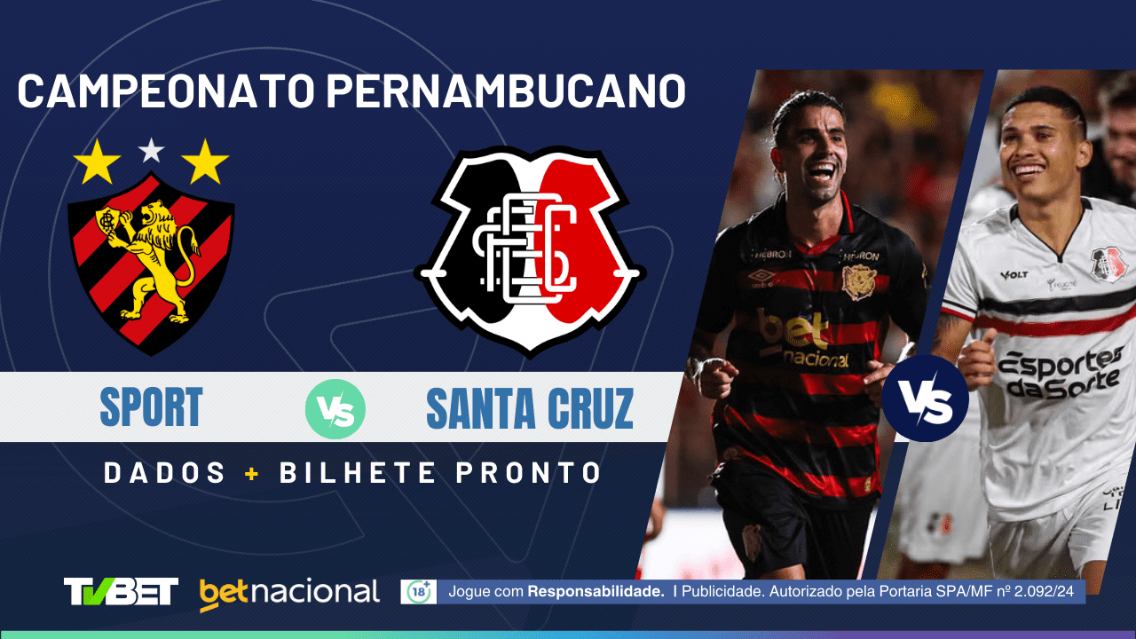 Sport x Santa Cruz: tempo real, onde assistir, horário, escalações e ...