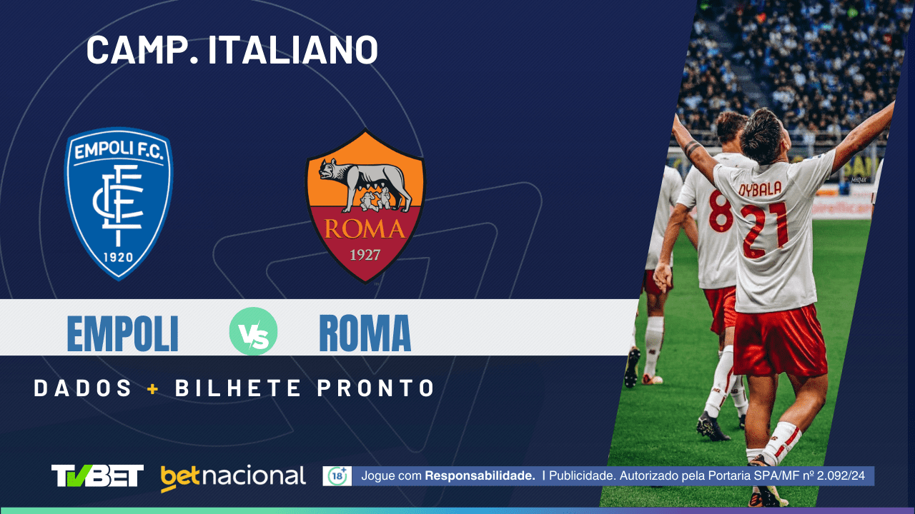Empoli x Roma: tempo real, onde assistir, horário, escalações e ...