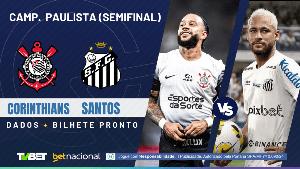 Corinthians x Santos - Paulistão.