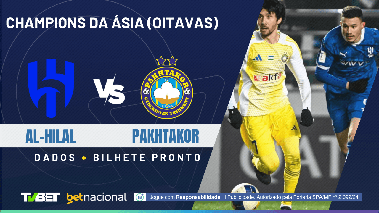Al-Hilal x Pakhtakor: tempo real, onde assistir ao vivo, horário ...