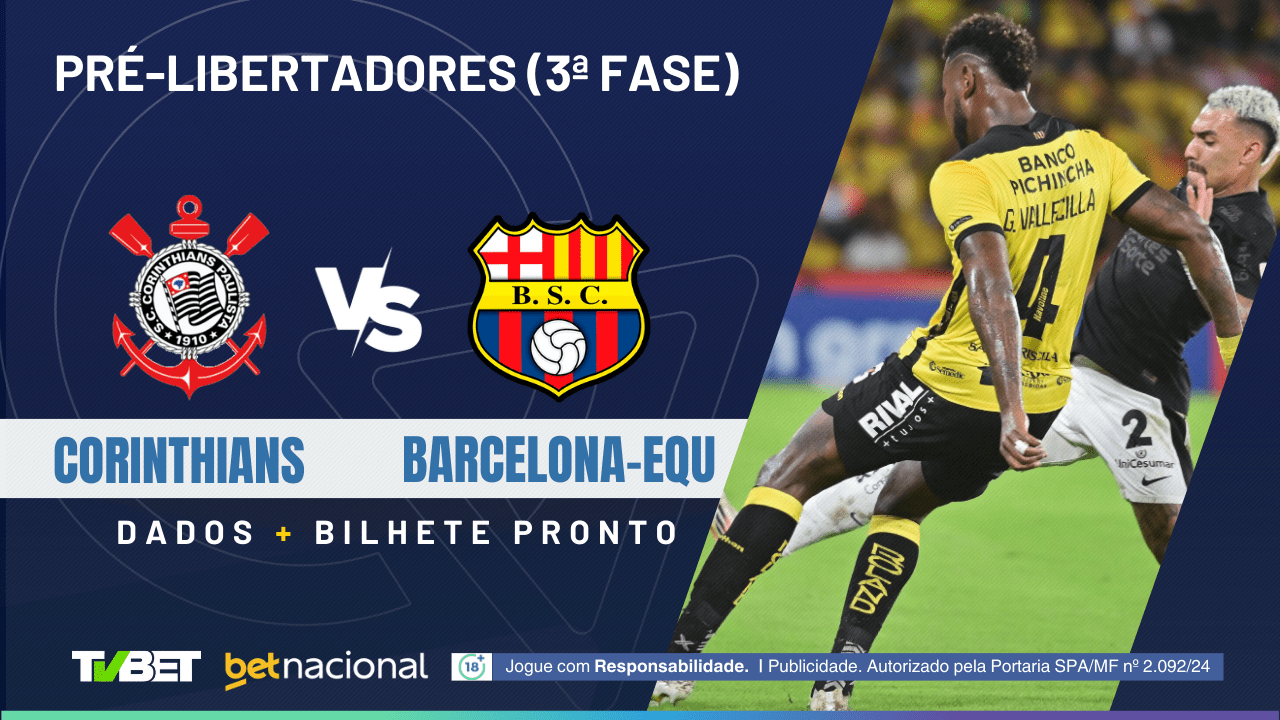 Corinthians x Barcelona-EQU: tempo real, onde assistir ao vivo, horário ...