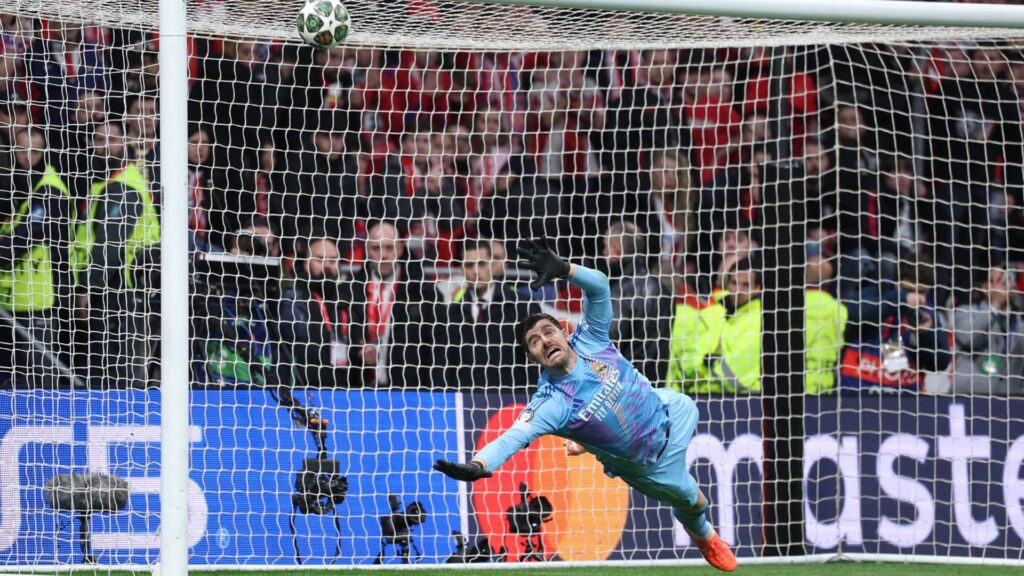 Courtois, goleiro do Real Madrid