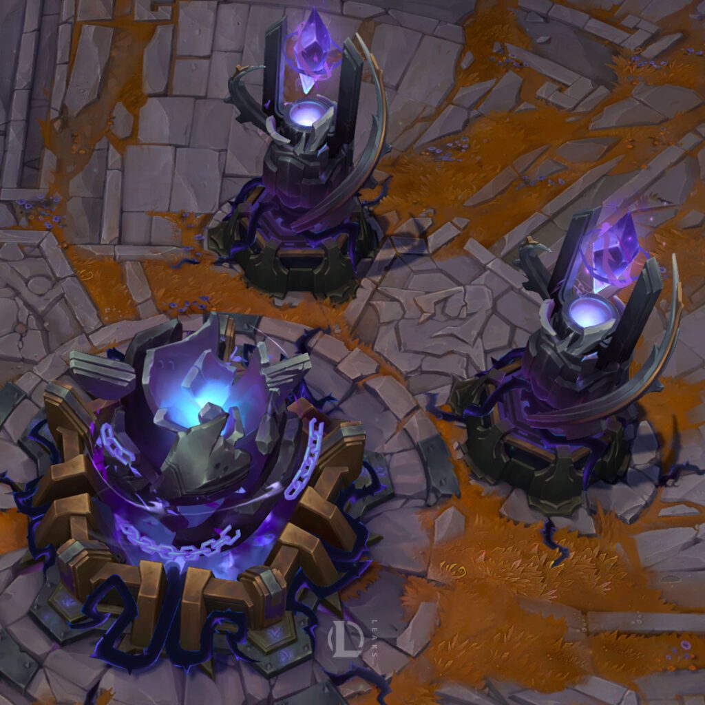 LoL: vazam imagens de Nexus, torres e inibidores