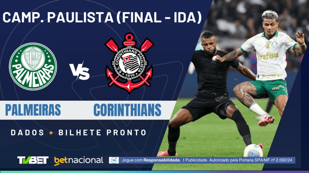 Palmeiras x Corinthians - Paulistão.