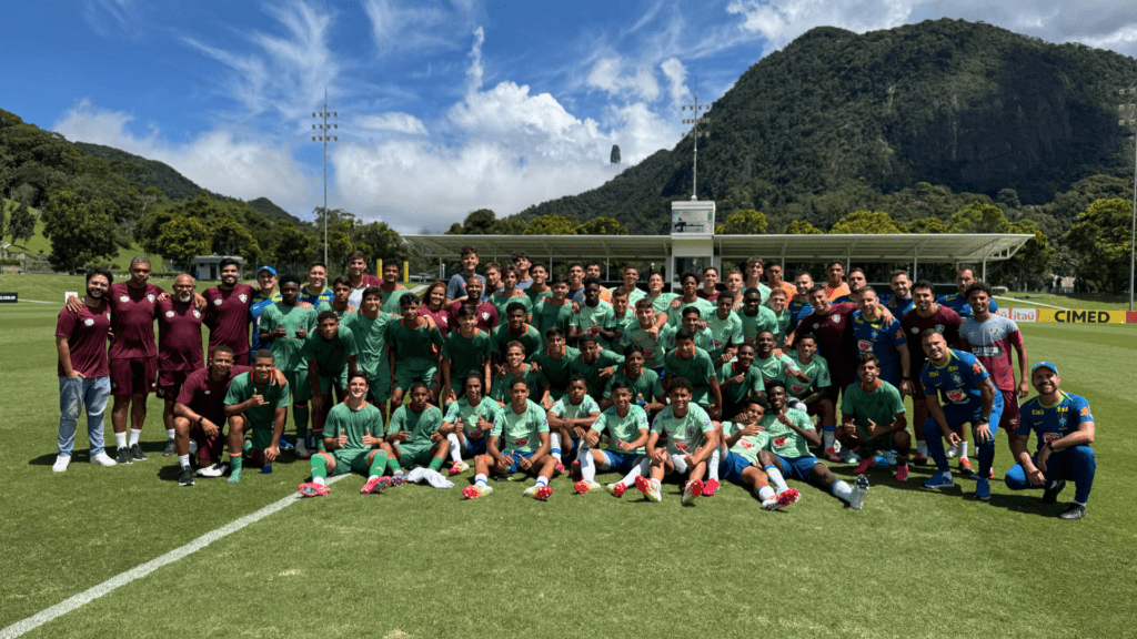 Seleção Brasileira vence o Fluminense em amistoso