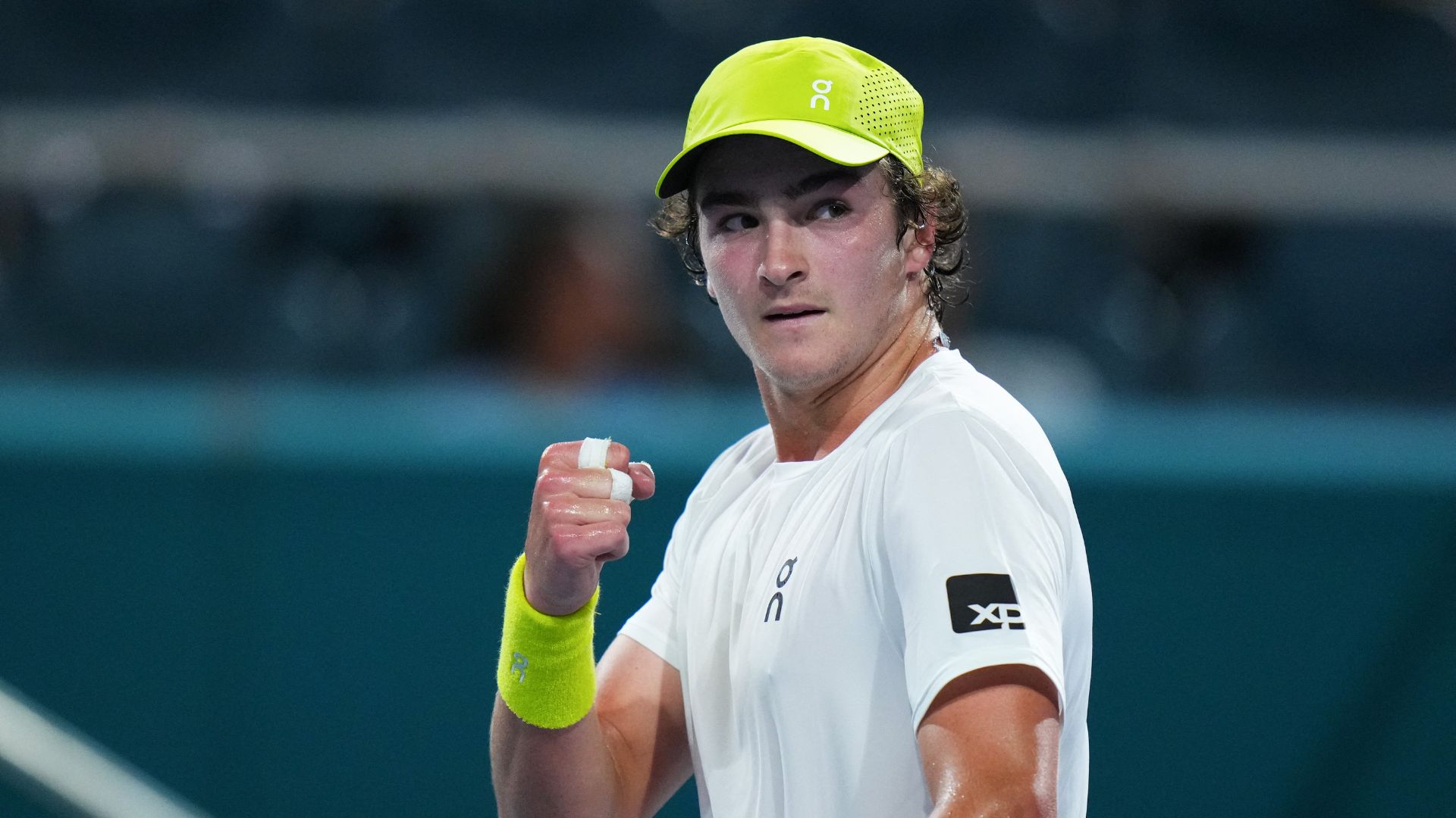 João Fonseca teve maratona de jogos no início de 2025 (Foto: Rich Storry/Getty Images via AFP)