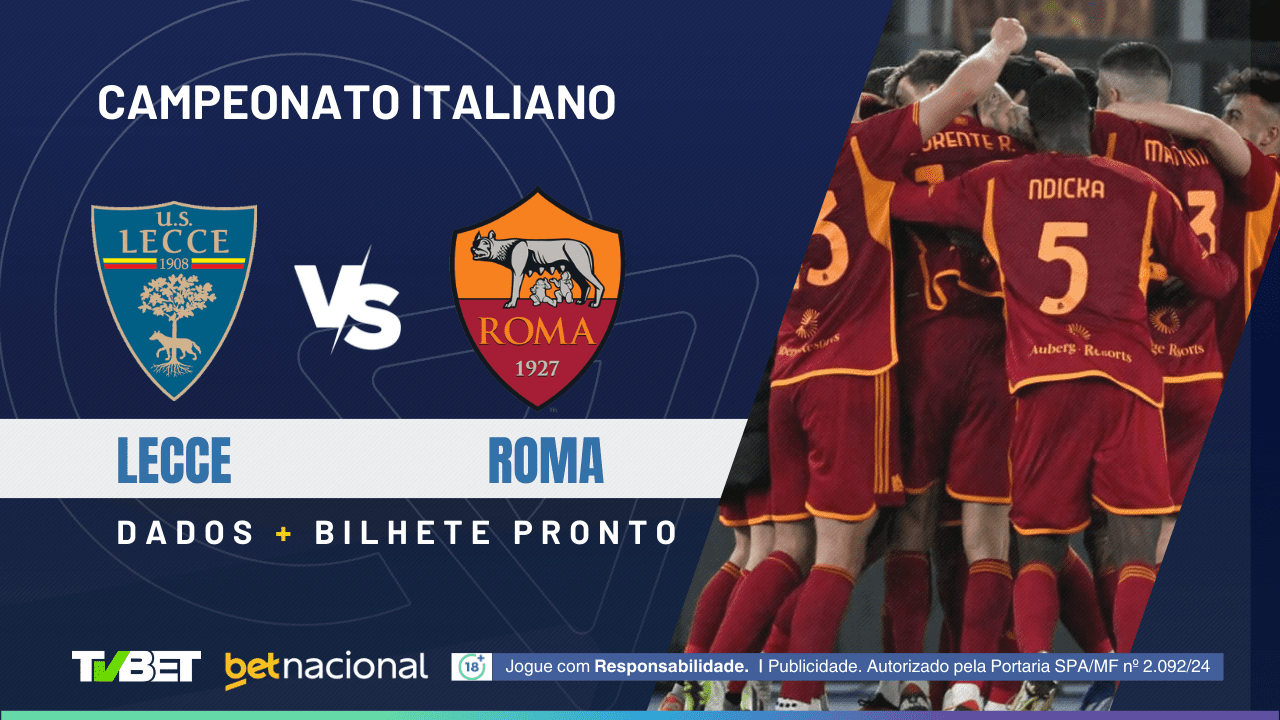 Lecce x Roma: tempo real, onde assistir ao vivo, horário, escalações e ...