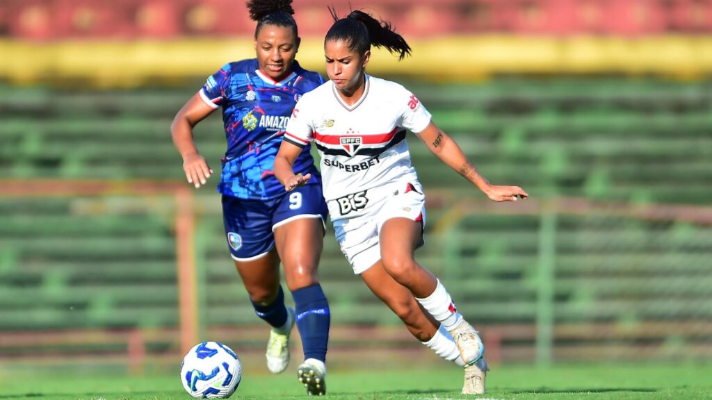 São Paulo goleou o 3B da Amazônia no Brasileirão Feminino (Foto: Staff Images/CBF)