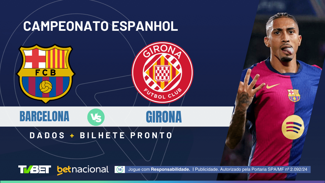 Barcelona x Girona: tempo real, onde assistir, horário, escalações e ...