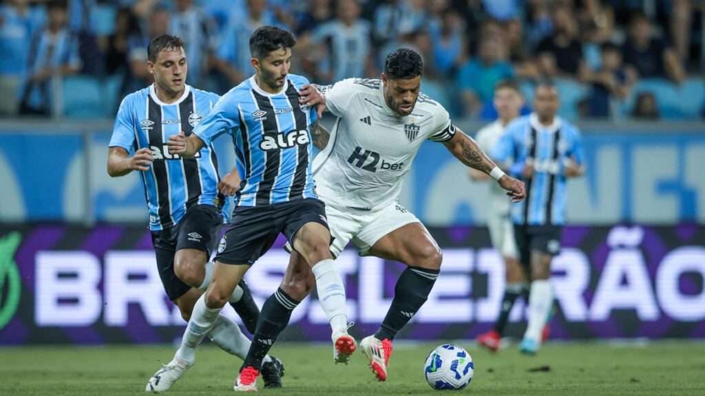 O Grêmio saiu na frente e segurou o resultado contra o Galo. Foto: Divulgação/Flickr