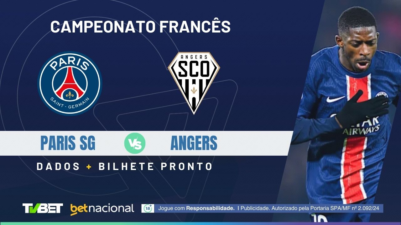 PSG x Angers: tempo real, onde assistir, horário, escalações e palpites ...