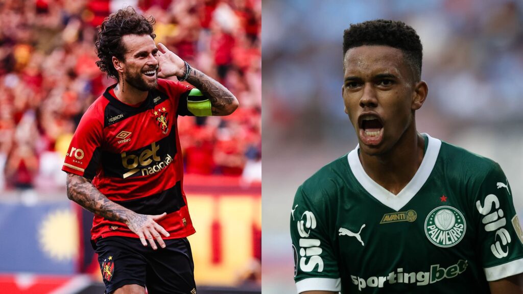 Lucas Lima e Estêvão são destaques de Palmeiras e Sport
