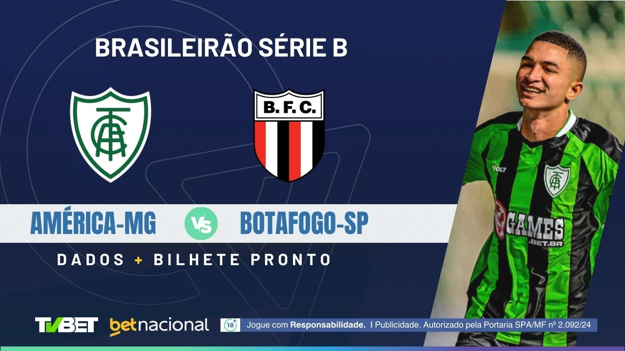 América-MG x Botafogo-SP: tempo real, onde assistir, horário ...