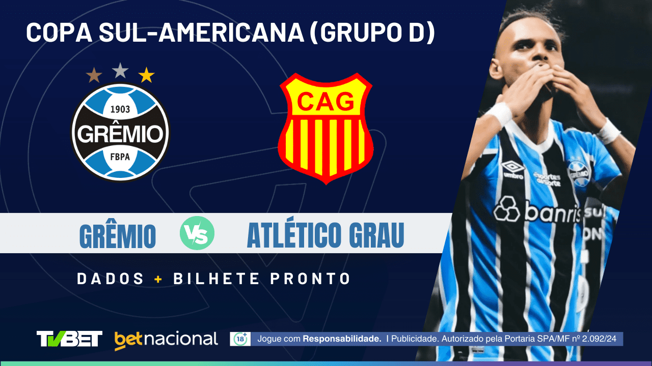 Grêmio x Atlético Grau: tempo real, onde assistir, horário, escalações ...