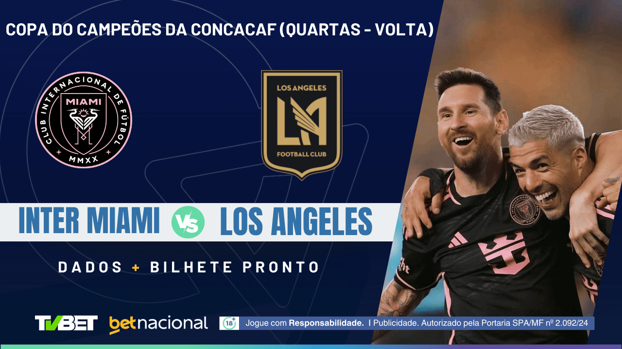 Inter Miami x Los Angeles: tempo real, onde assistir, horário ...