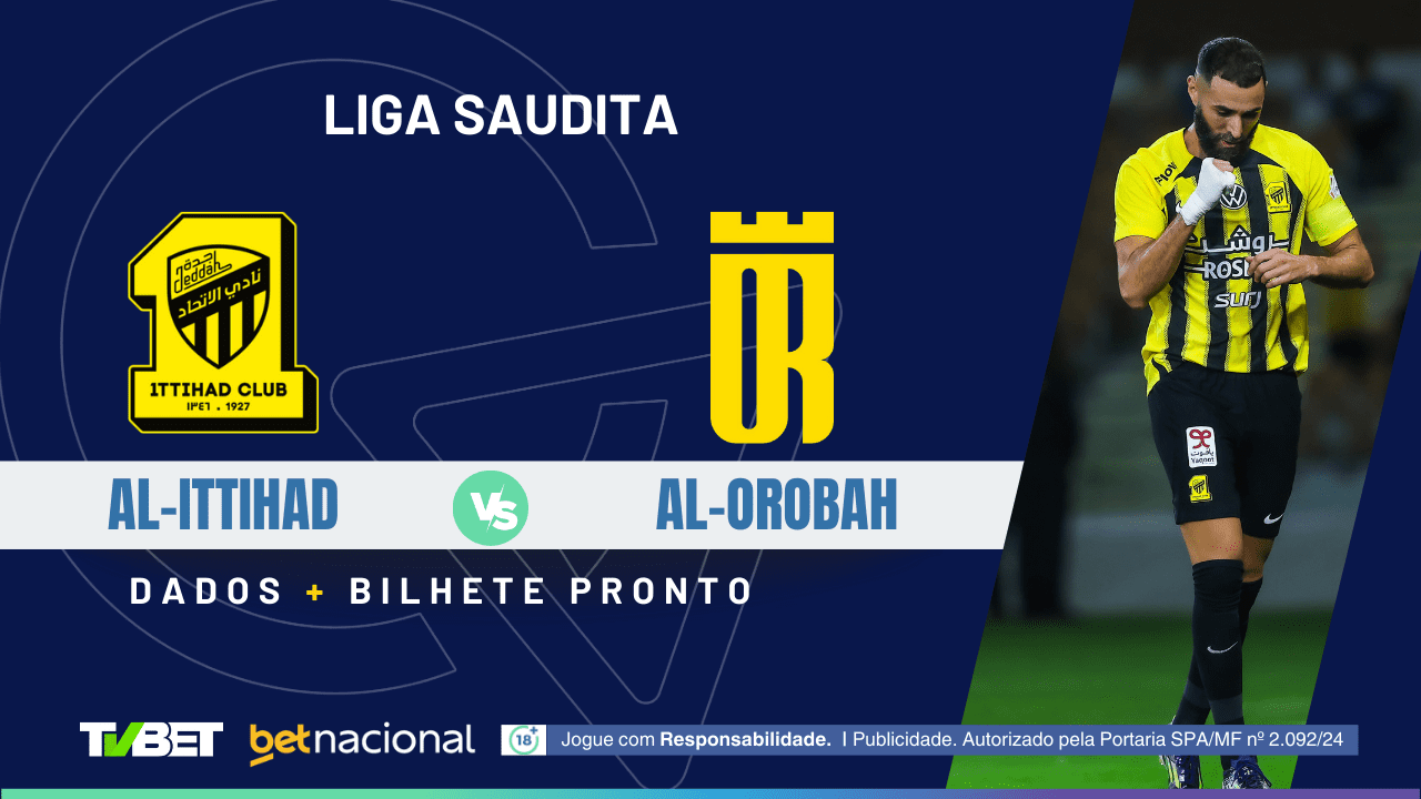 Al-Ittihad x Al-Orobah: tempo real, onde assistir ao vivo, horário ...