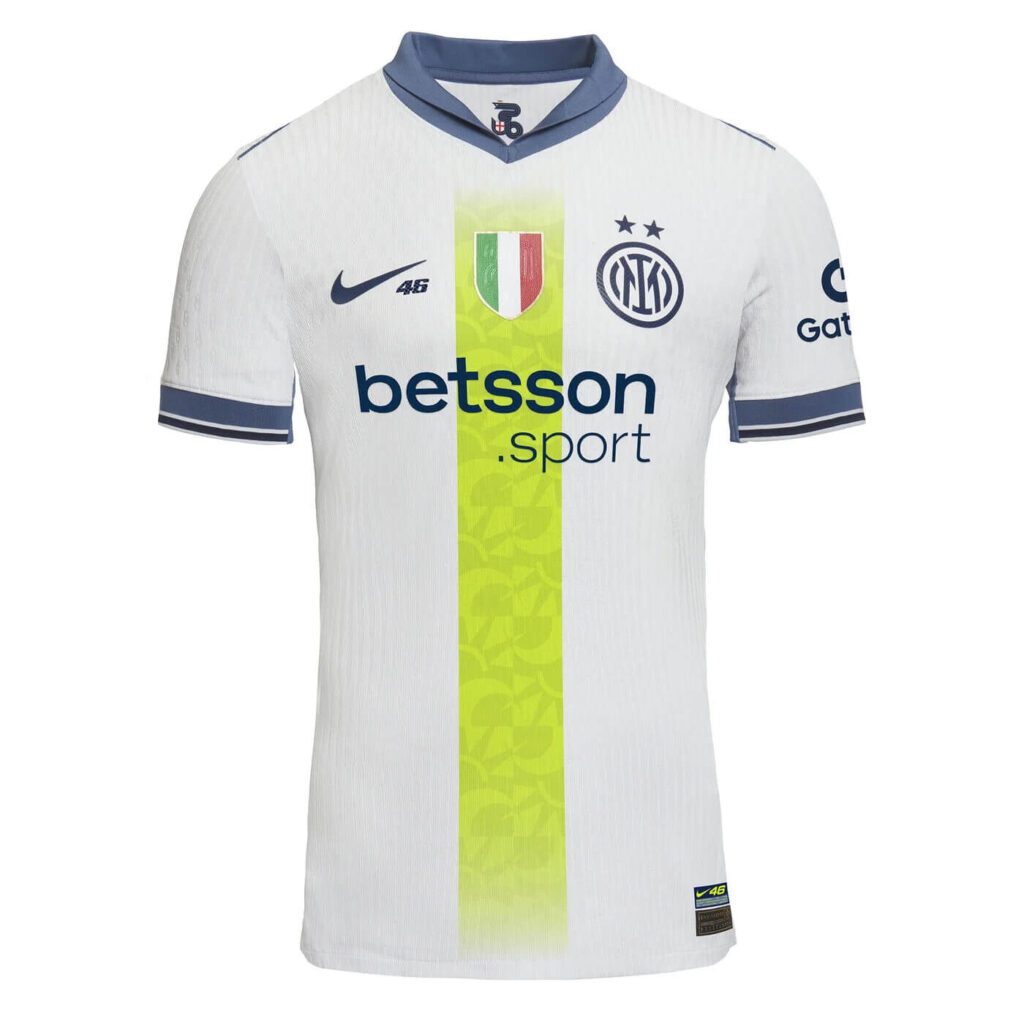 Valentino Rossi e Inter de Milão lançam camisa em parceria