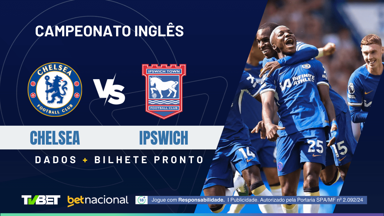 Chelsea x Ipswich: tempo real, onde assistir ao vivo, horário ...