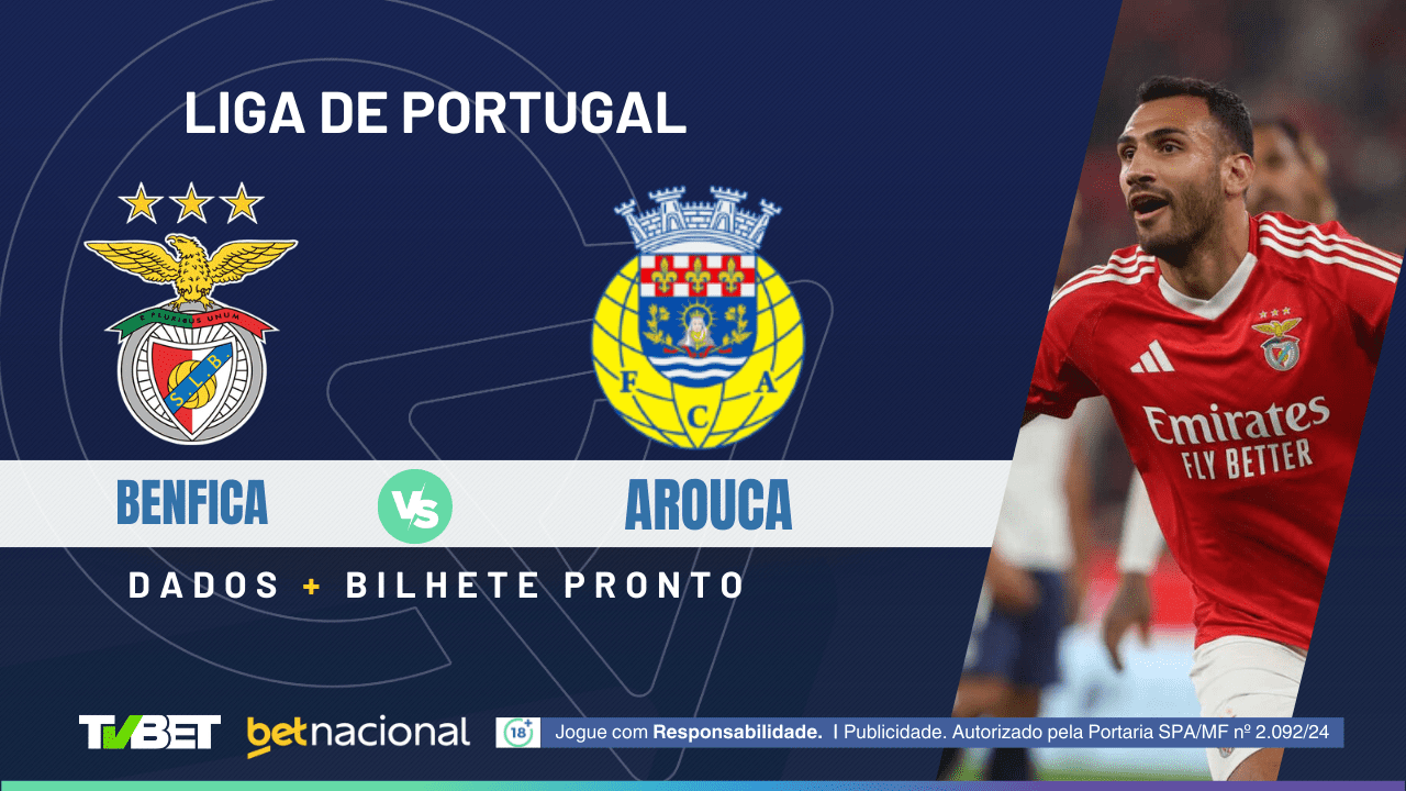Benfica x Arouca: tempo real, onde assistir, horário, escalações e ...