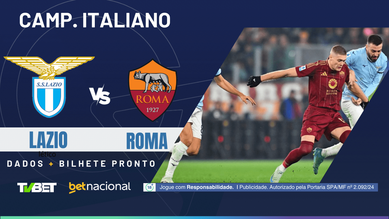 Lazio x Roma: tempo real, onde assistir, horário, escalações e palpites ...