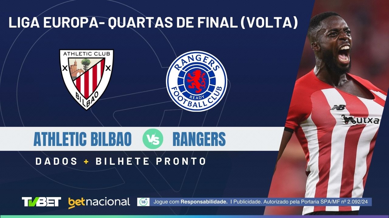Athletic Bilbao x Rangers: onde assistir, tempo real, horário ...