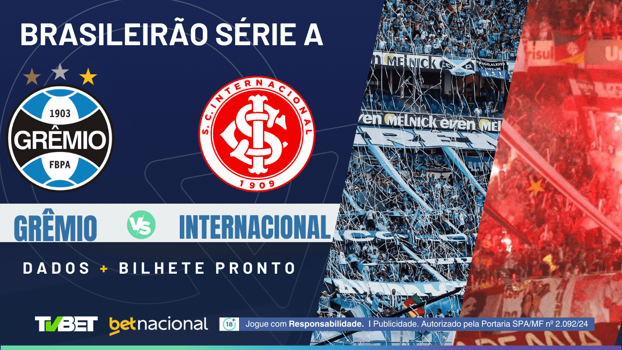 Grêmio x Internacional: tempo real, onde assistir, horário, escalações ...