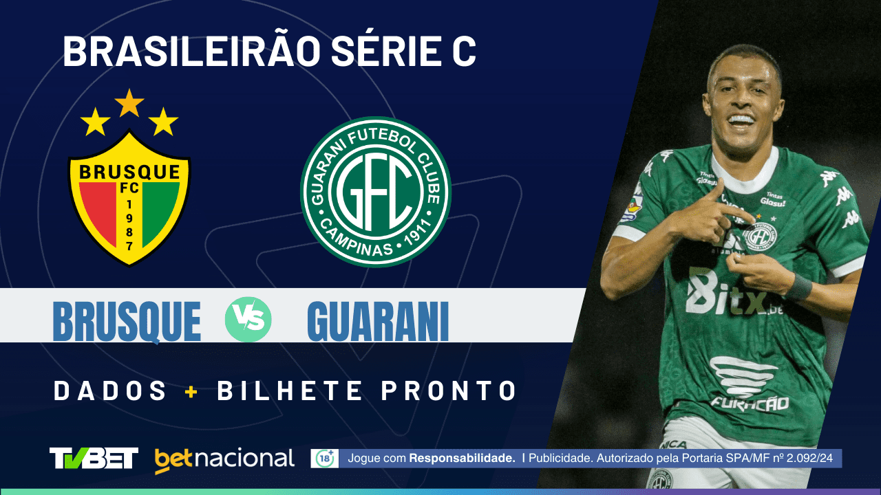 Brusque x Guarani: tempo real, onde assistir, horário, escalações e ...