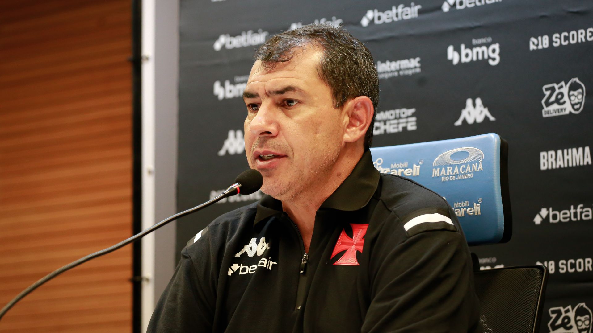 Fábio Carille, técnico do Vasco