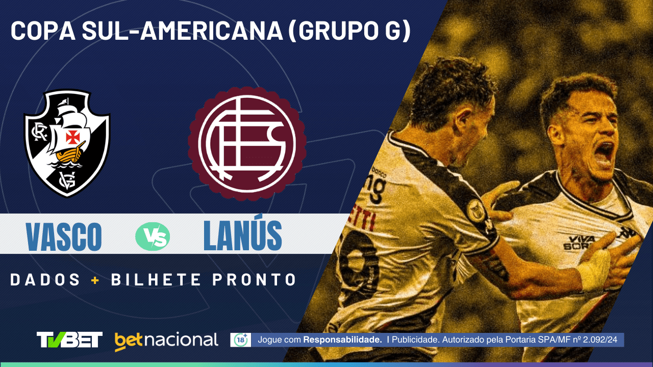 Vasco x Lanús: tempo real, onde assistir, horário, escalações e ...