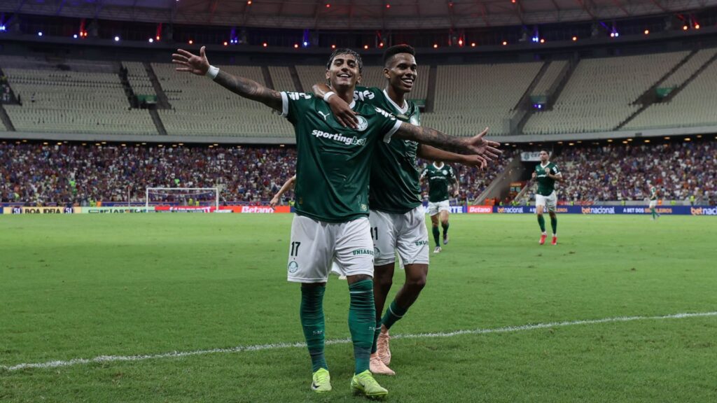 Facundo Torres abriu o placar para o Palmeiras