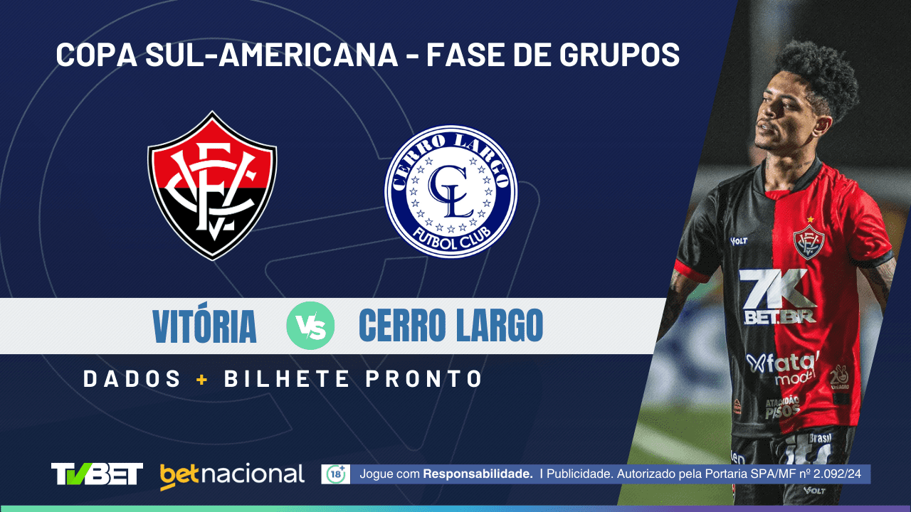 Vitória x Cerro Largo: onde assistir, tempo real, horário, escalações e ...