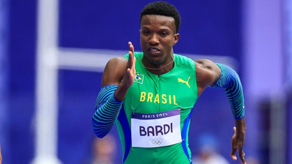 Felipe Bardi durante os Jogos de Paris 2024