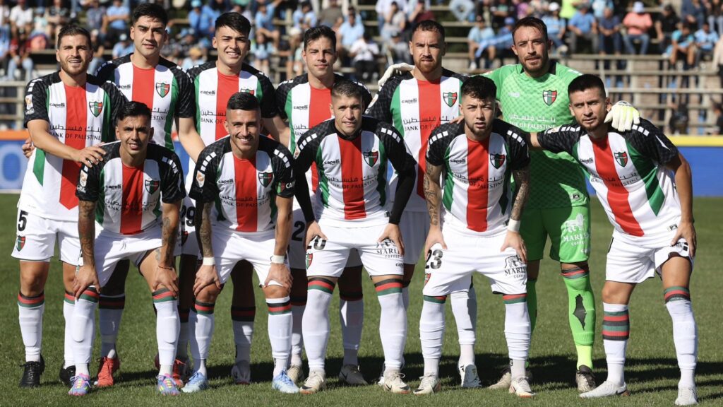 Elenco do Palestino. Foto: Reprodução/CDP