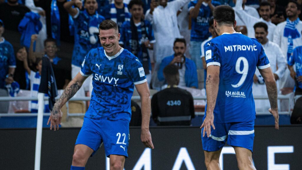 Al-Hilal goleou o Gwangju pela Champions AFC (Foto: Reprodução)