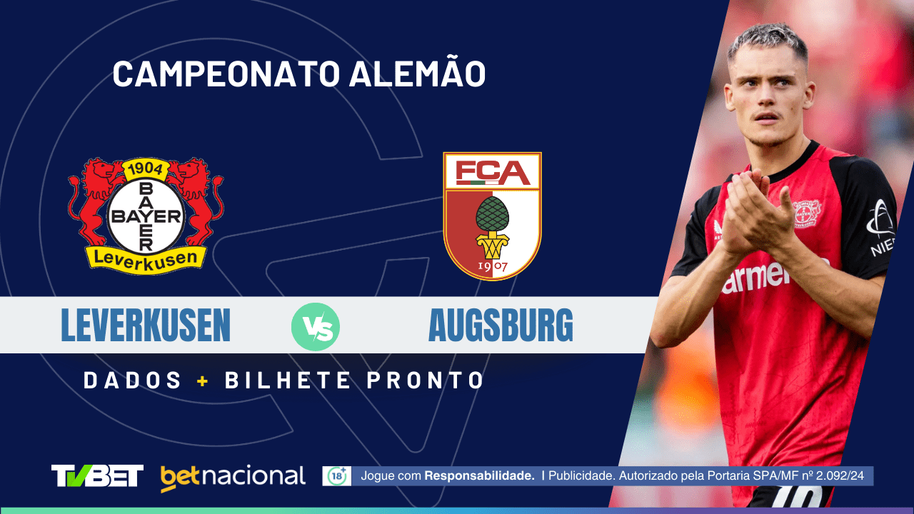 Leverkusen x Augsburg: tempo real, onde assistir ao vivo, horário ...