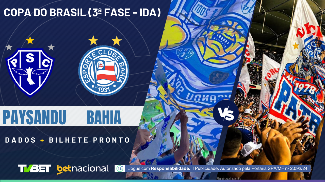 Paysandu x Bahia: tempo real, onde assistir, horário, escalações e ...