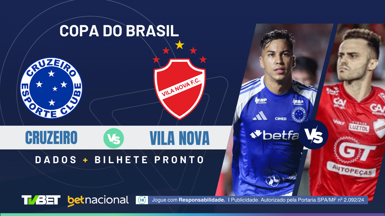 Cruzeiro x Vila Nova: tempo real, onde assistir, horário, escalações e ...