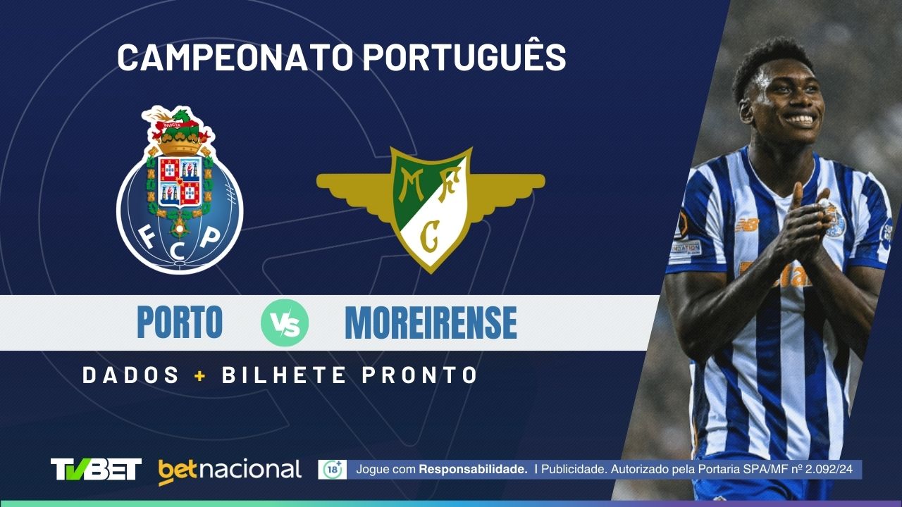 Porto x Moreirense: onde assistir, tempo real, horário, escalações e ...