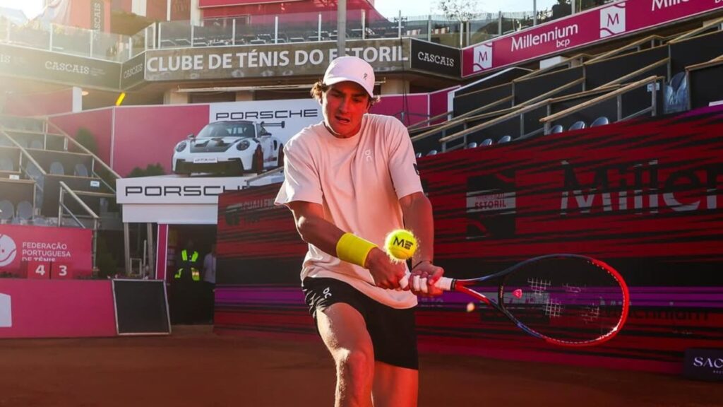 João Fonseca no Challenger de Estoril.