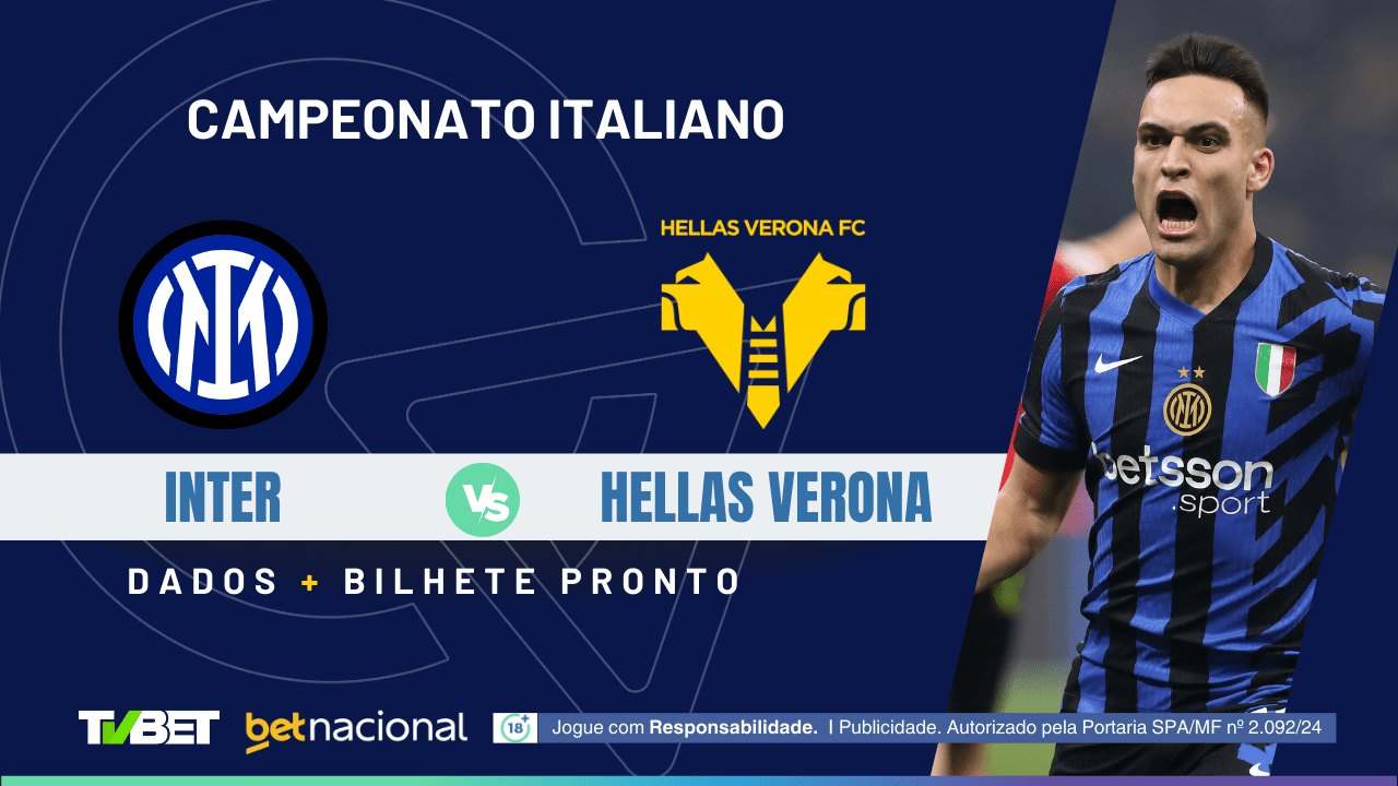 Inter x Hellas Verona: tempo real, onde assistir ao vivo, horário ...