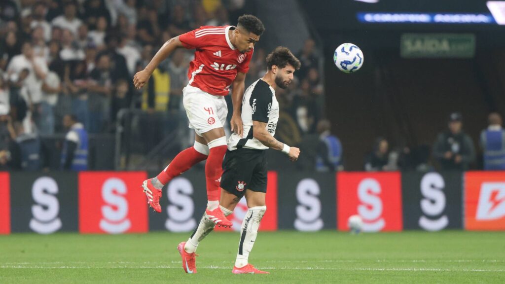 Yuri Alberto foi o nome da virada e vitória do Corinthians. Foto: Ricardo Duarte/Internacional