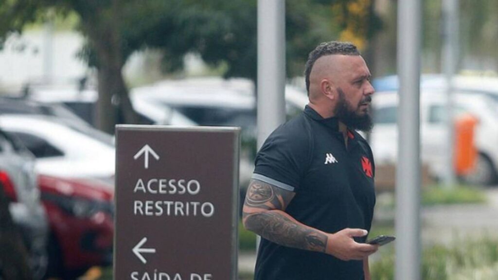 Betinho, segurança do Vasco, já esteve envolvendo em polêmicas. Foto: Reprodução/Redes Sociais