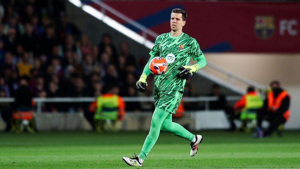 Wojciech Szczęsny, goleiro do Barcelona (Foto: Reprodução)