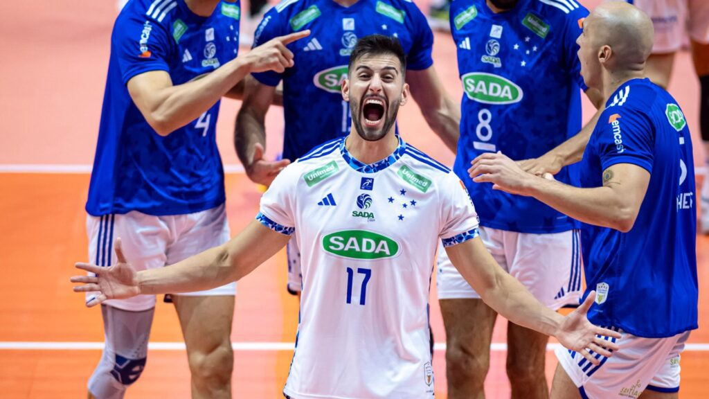 Cruzeiro venceu o Campinas na final da Superliga Masculina de Vôlei (Foto: Reprodução)