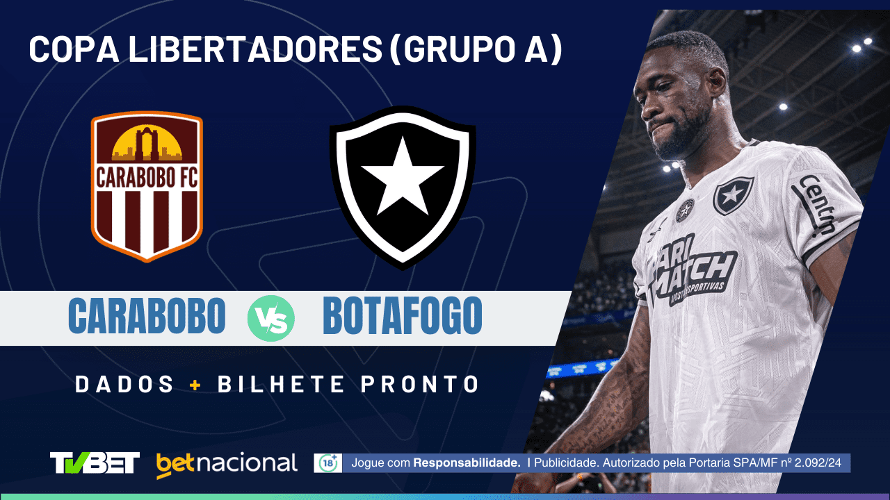 Carabobo x Botafogo: tempo real, onde assistir ao vivo, horário ...